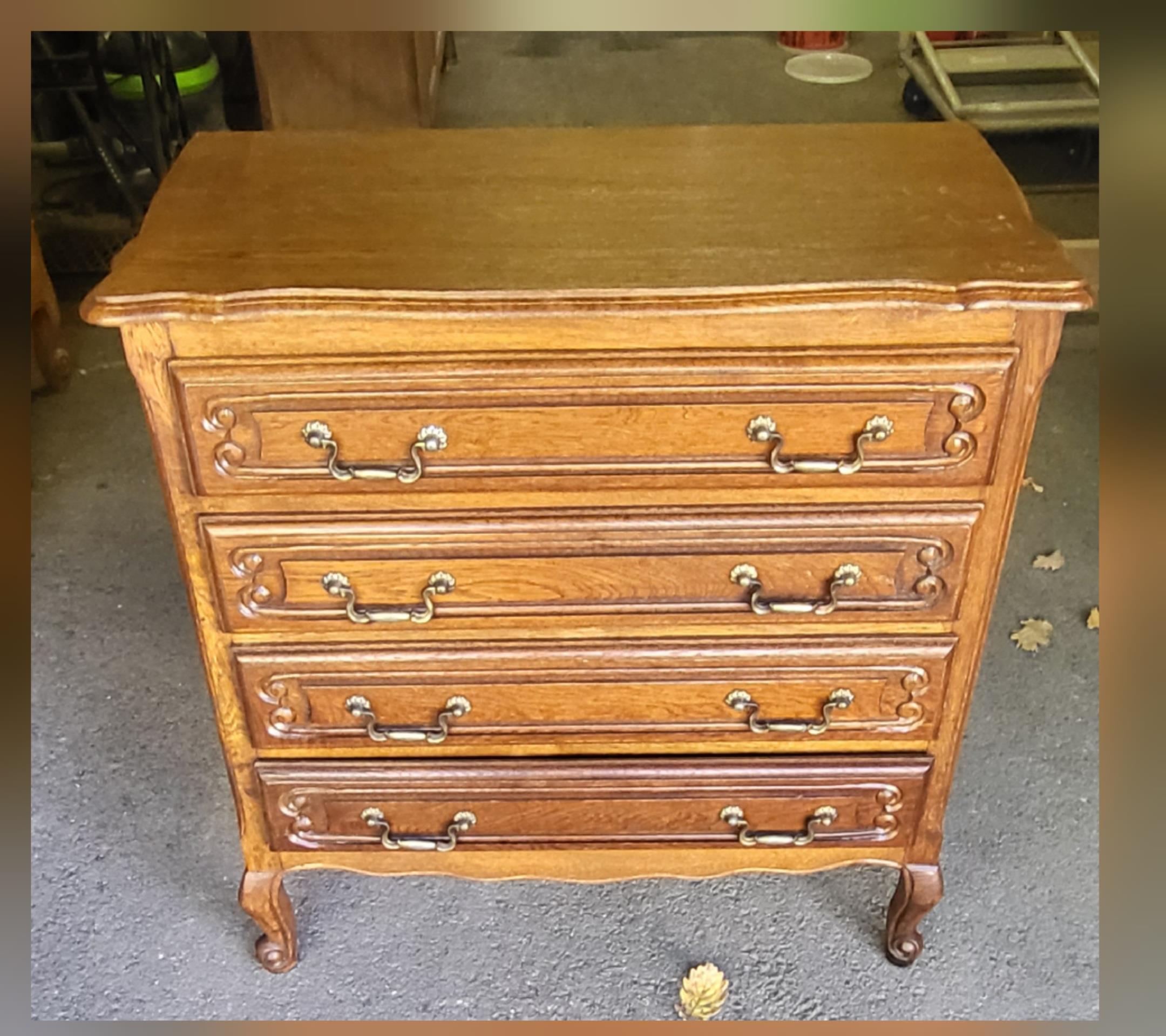 Meuble après restauration